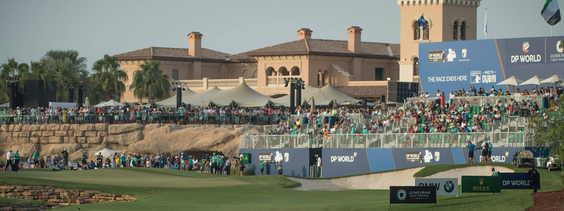 Leia mais sobre o artigo Enhanced DP World Tour Championship, Dubai welcomes Europe’s Top 50 for Rolex Series 2019 Finale