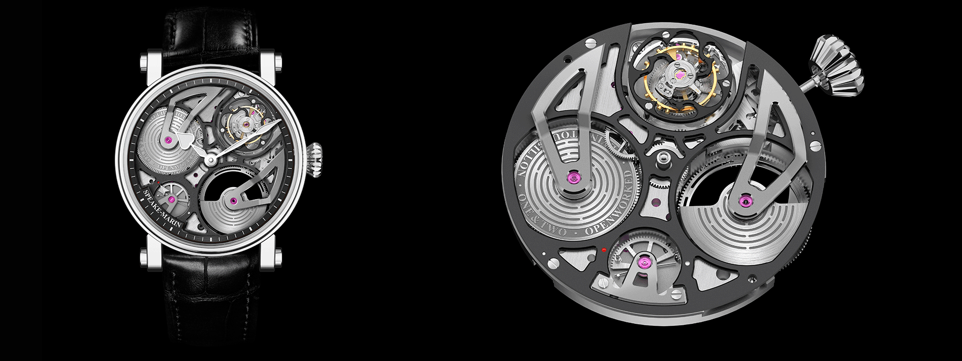 Leia mais sobre o artigo Speake-Marin – One&Two Openworked Tourbillon