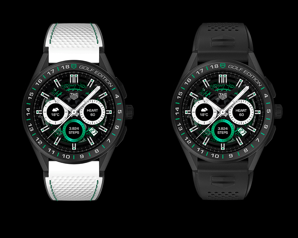 Jogue golfe com o TAG Heuer Connected, Suporte aplicativo Golf