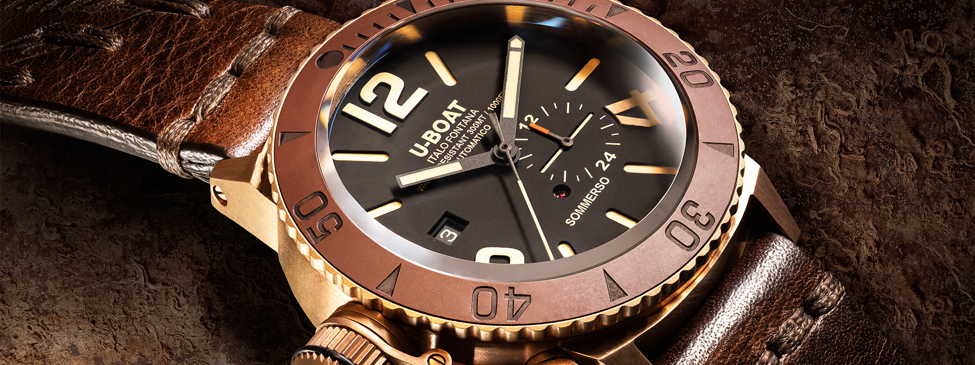 Leia mais sobre o artigo U-BOAT LAUNCHES THE SOMMERSO BRONZO CERAMIC BEZEL