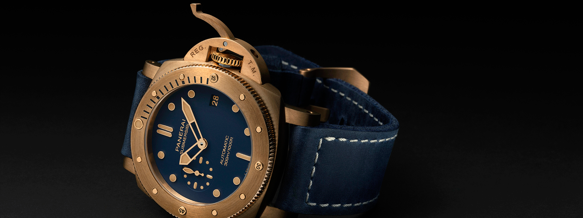 No momento, você está visualizando PANERAI SUBMERSIBLE BRONZO BLU ABISSO