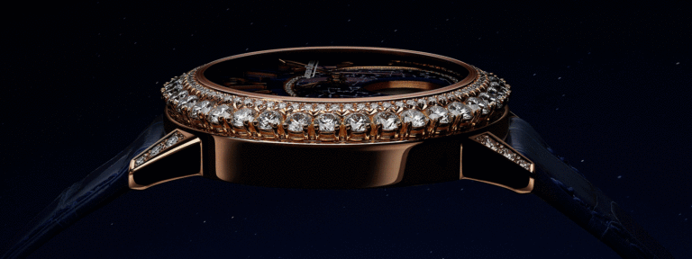 Leia mais sobre o artigo JAEGER-LECOULTRE APRESENTA O RENDEZ-VOUS  DAZZLING MOON LAZURA