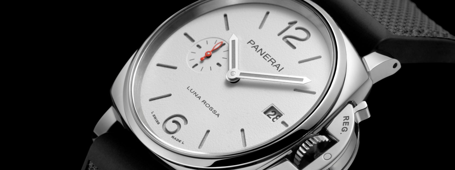 Leia mais sobre o artigo Panerai apresenta novos relógios da linha Luna Rossa em tributo especial com 5 modelos.