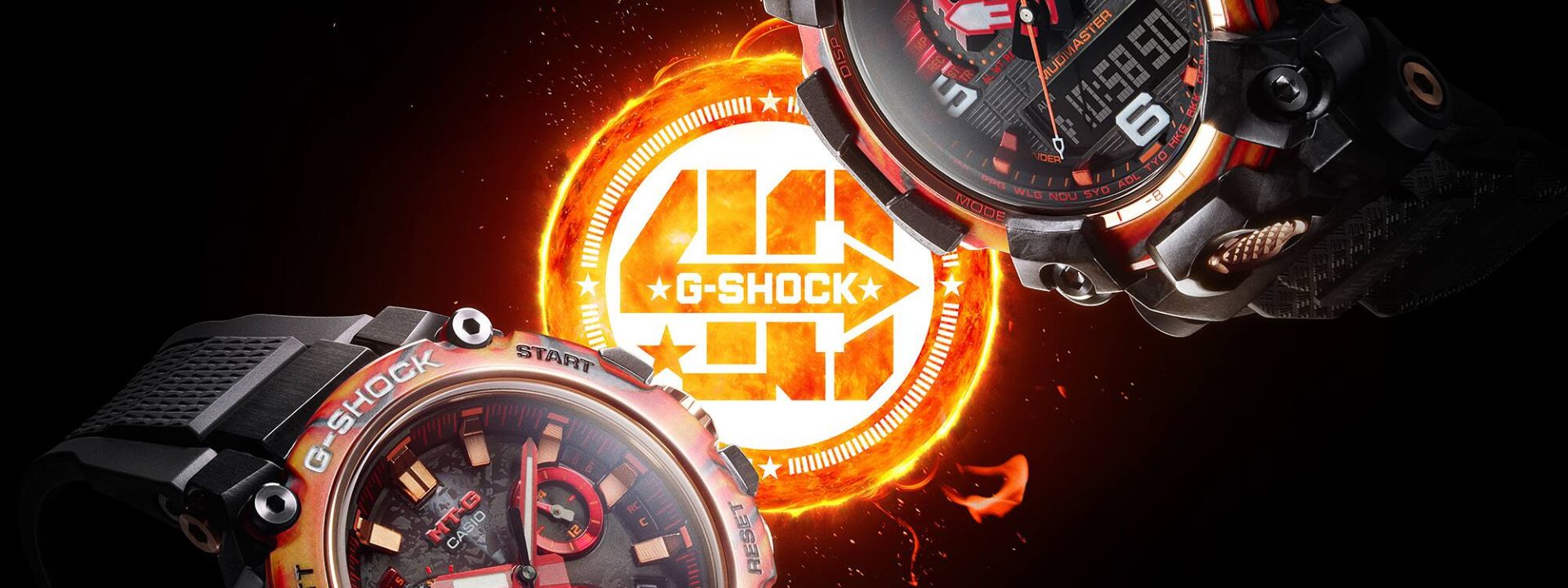 No momento você está vendo G-Shock lança Flare Red em comemoração aos 40 anos da marca