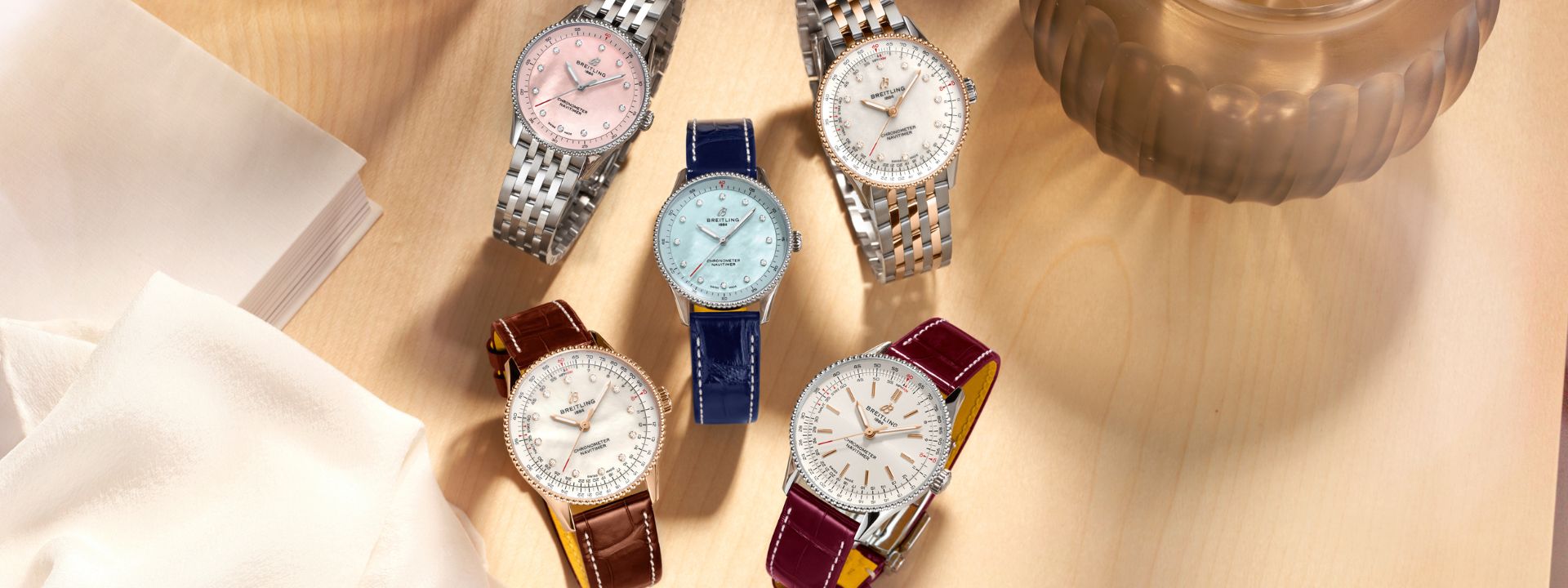 No momento, você está visualizando BREITLING APRESENTA OS NOVOS RELÓGIOS NAVITIMER 36 E 32
