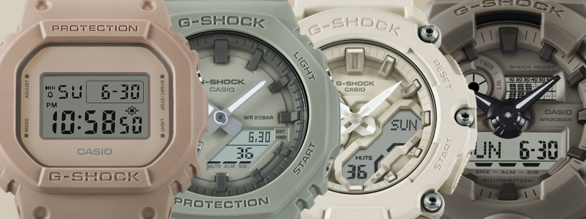 No momento você está vendo G-Shock apresenta novas linhas inspiradas no design botânico