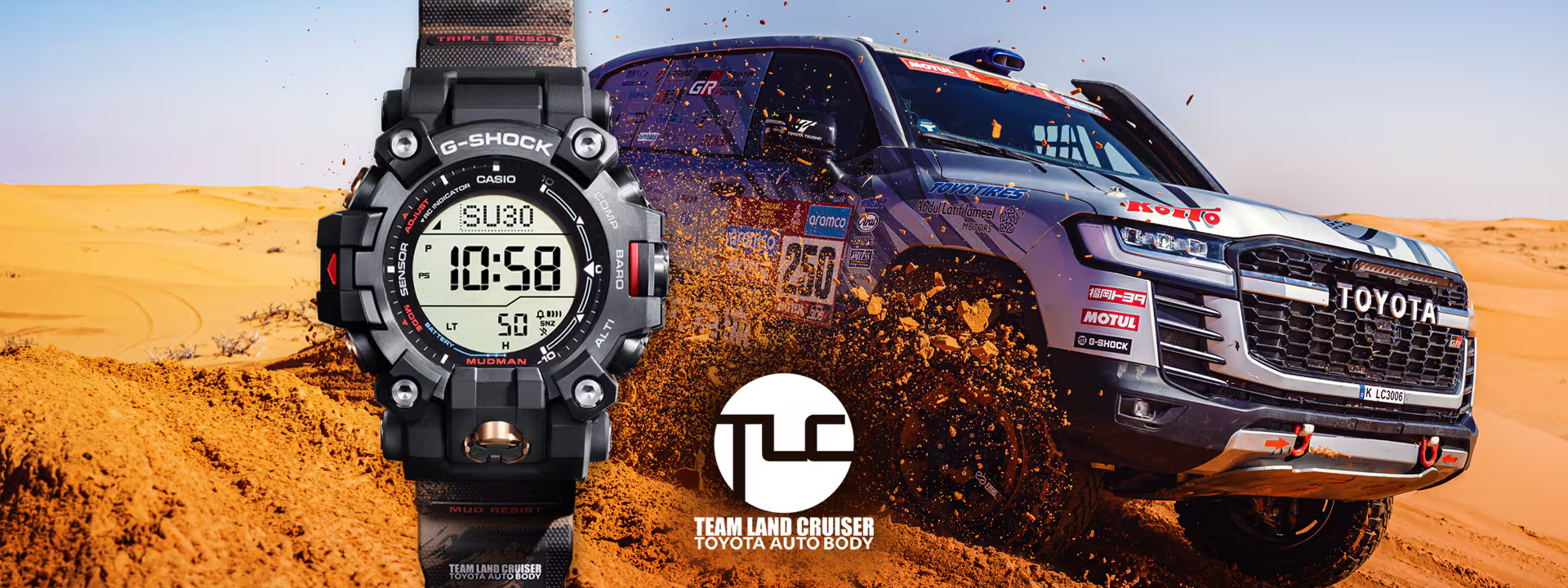 No momento, você está visualizando G-Shock e Team Land Cruiser se unem para lançar relógio inspirado no espírito off-road