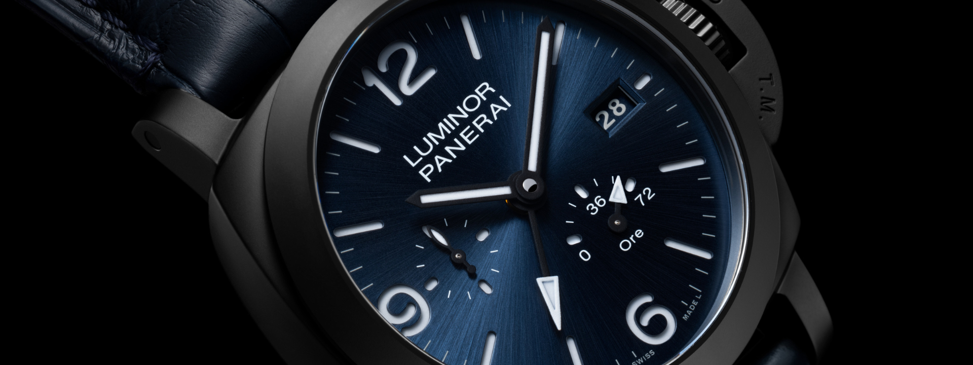 Leia mais sobre o artigo Luminor GMT Power Reserve Cerâmica PAM01574