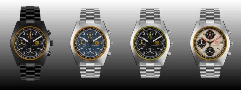 Leia mais sobre o artigo Roue lança o novo CHR: cronógrafo retrofuturista com alma contemporânea