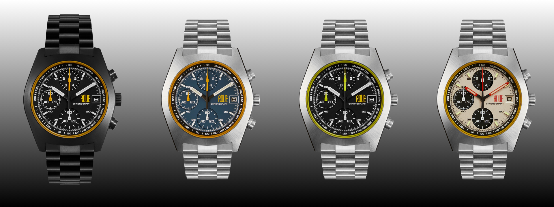 No momento, você está visualizando Roue lança o novo CHR: cronógrafo retrofuturista com alma contemporânea