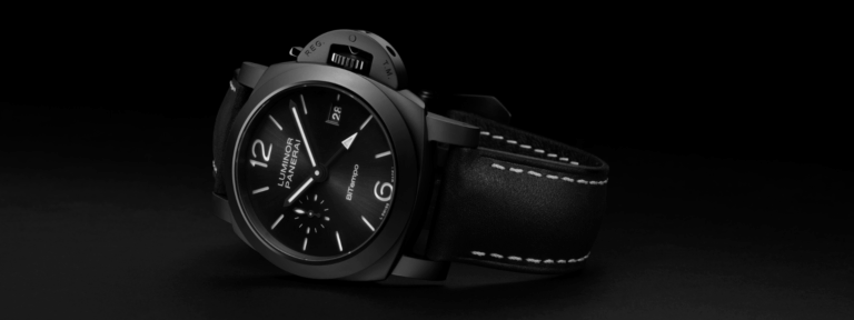 Leia mais sobre o artigo Panerai lança o novo Luminor GMT Ceramica PAM01460: inovação e elegância em 40mm