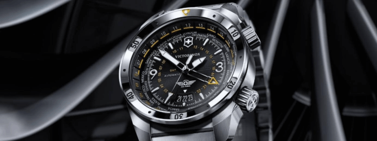 Leia mais sobre o artigo Victorinox lança Air Pro GMT Automatic: elegância, precisão e até três fusos horários