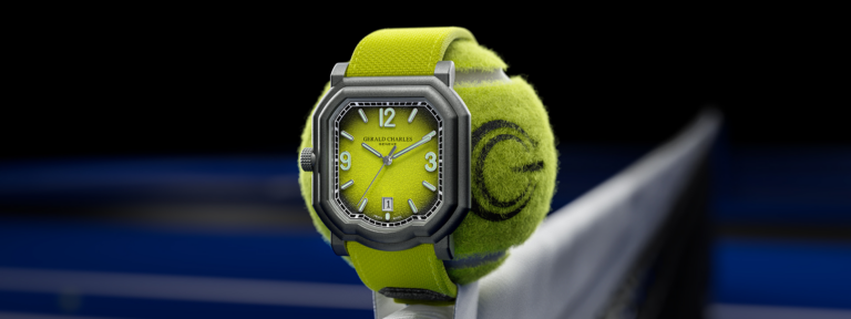 Leia mais sobre o artigo Gerald Charles apresenta o Maestro GC Sport Tennis em amarelo óptico