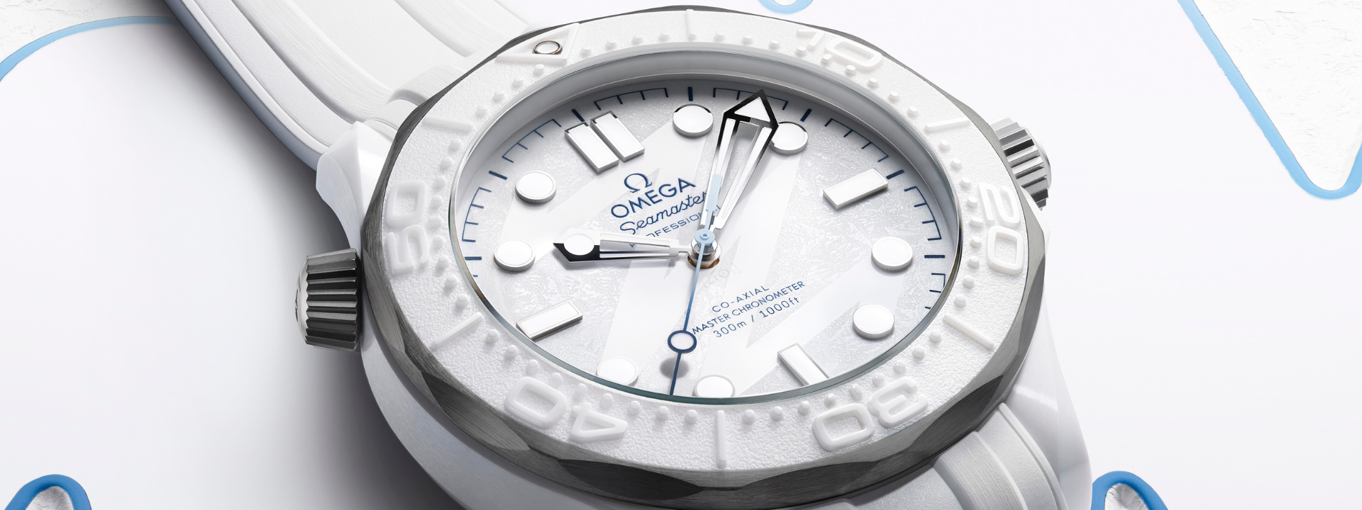 Leia mais sobre o artigo OMEGA lança Seamaster Diver 300M exclusivo para os Jogos Olímpicos de Inverno Milano Cortina 2026